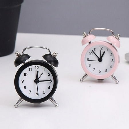 Blarkrus Alarm Clo Lilone Twin Bell Loud For Heavy Slpers Light Bedroom New