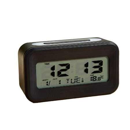 CCOCC Alarm Clock,Colorful Nightlight Digital Clock,Fun Bedside Clock for Kids