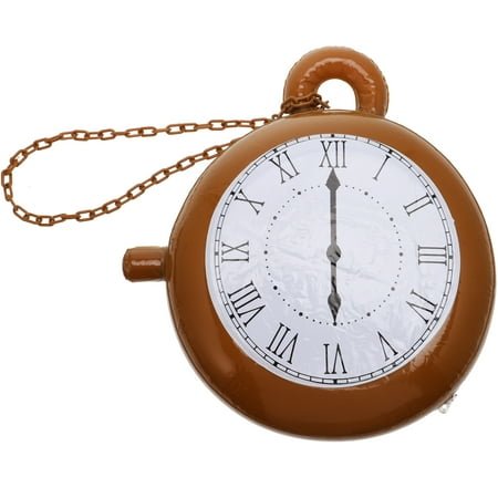 Chuangji 1PC Creative Inflatable Clock Balloon Hanging Inflatable Clock Decoration Children Toy Party Supplies