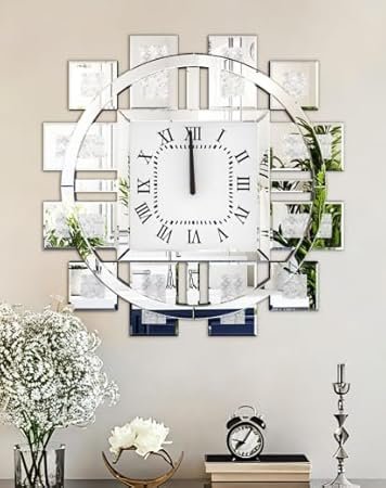 Best Mirrored Pixel Wall Clocks
