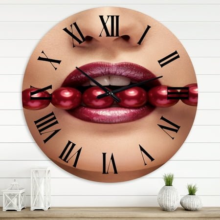 Designart 1 in Quartz Modern/Contemporary Wall Clock