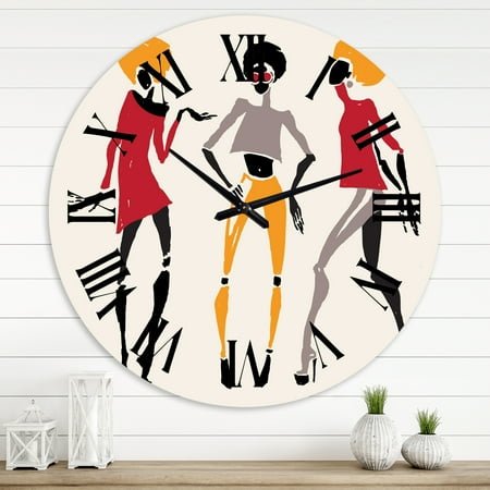 Designart 1 Quartz Modern/Contemporary Wall Clock