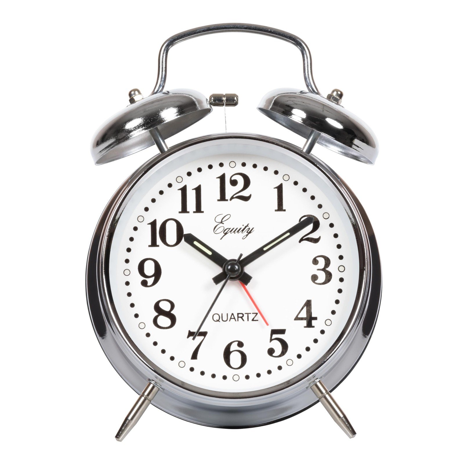 Equity 13014 Analog Twin Bell Alarm Clock
