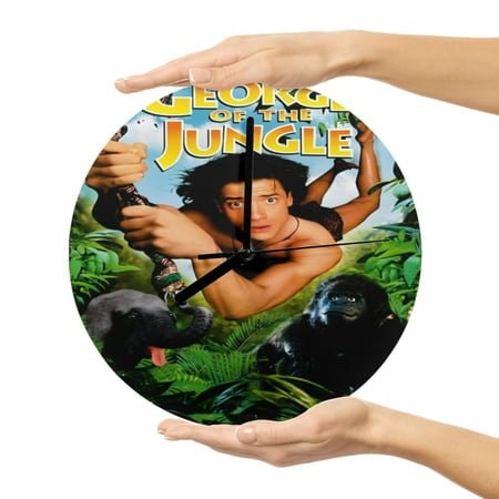 George of the Jungle MDF Wall Clock（11.6）