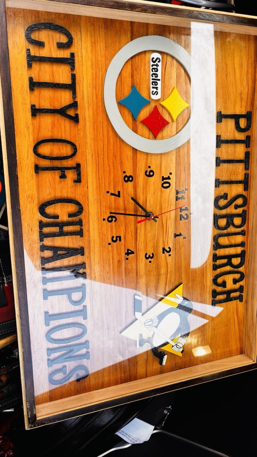 Gorgeous handcrafted wall clock