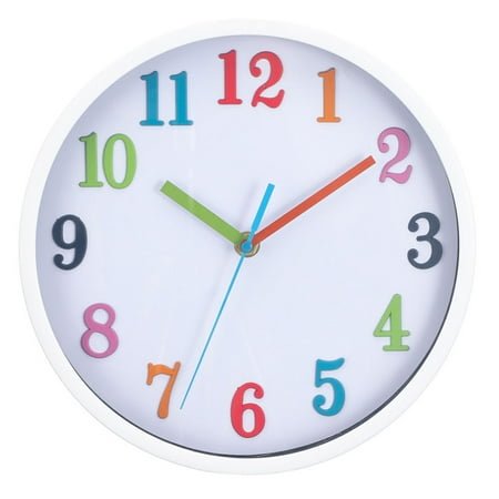 HAKIDZEL 1Pack Modern Classic Retro Design Wall Clock Ornament For Living Room And Bedroom Indoor Use 25X1.7In