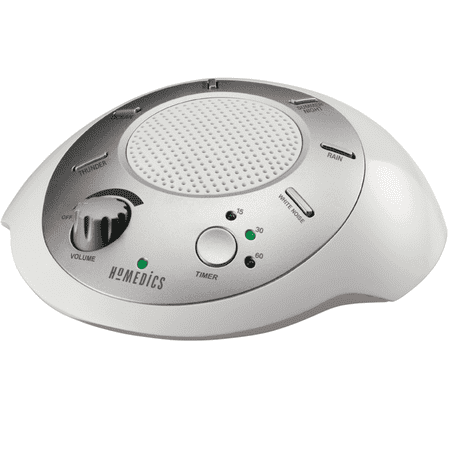 HoMedics SS-2000 Mini Portable Travel Sound Spa, Sleep Therapy Machine with 6 Calm Effects, Nature Sounds for Home