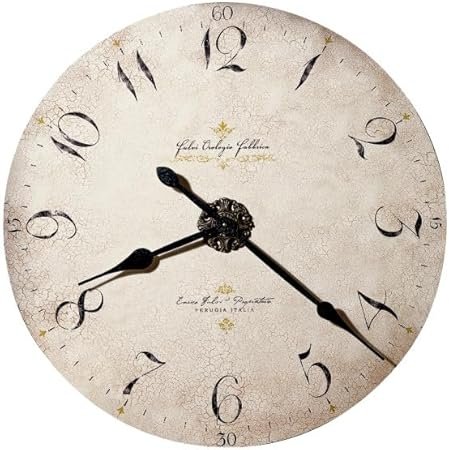 Howard Miller Bingham Farms Wall Clock II 620-369 – Oversized Antique Design with Quartz Movement
