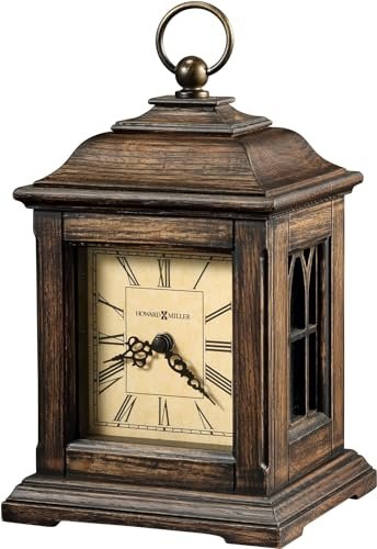 Howard Miller Midvale Mantel Clock II 549-740 – Antique Oak with Quartz Movement