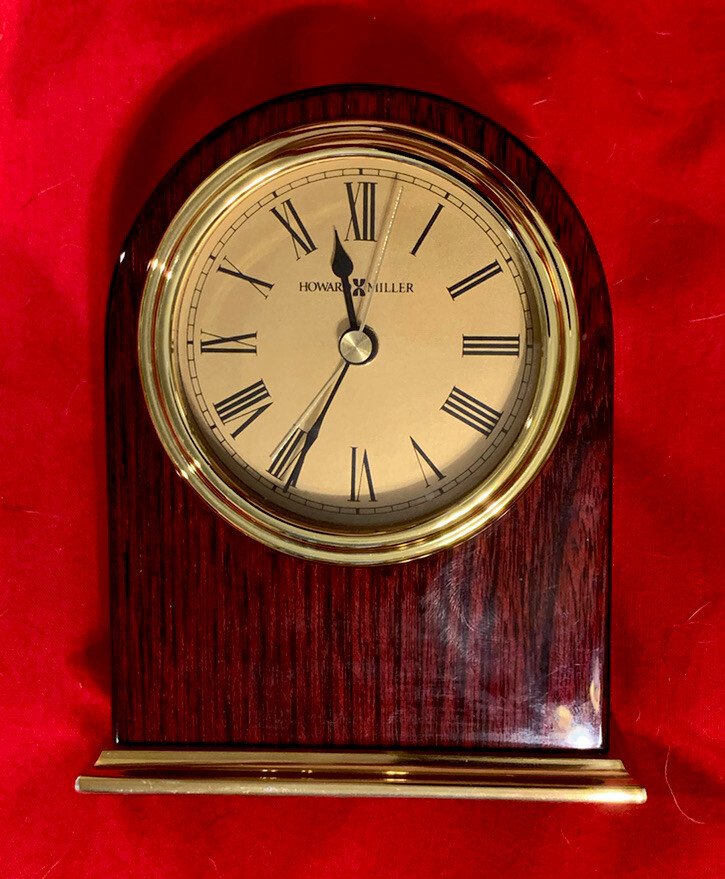 HOWARD MILLER Parnell Tabletop, Desk or Mantel Clock Model 645287 New Other