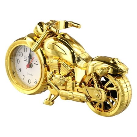 Huanke-Retro style motorcycle alarm clock retro simulation motorcycle model alarm clock