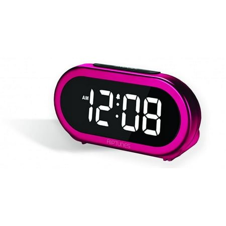 Impecca WAS140P Rip 1.4in Dig. Alarm Clok W/k Alarm Sound