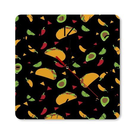 It’S Taco Tuesday Everyday! Wall Clock Silent Non-Ticking For Home Office Decor, Decorative Clock Art
