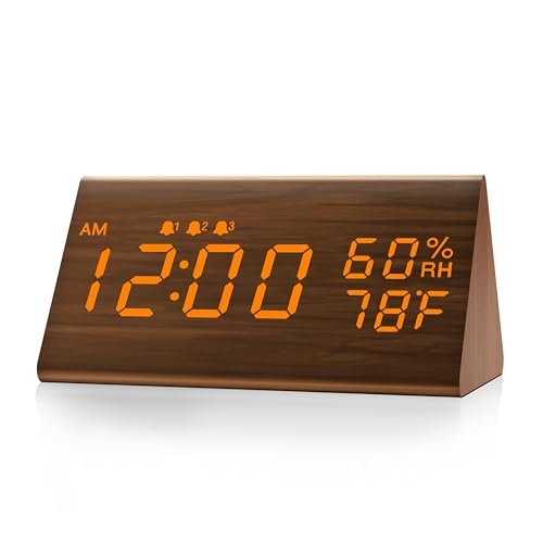 Best Led Digital Wooden Alarm Clocks