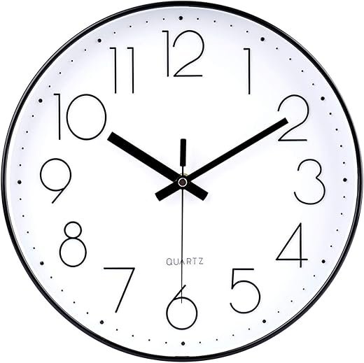 Best Modern Non Ticking Quartz Wall Clocks