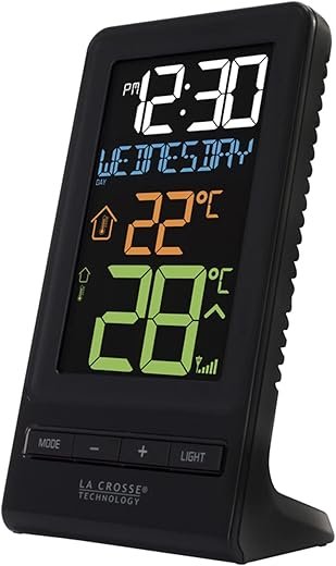 La Crosse Technology 308-1415 Wireless Thermometer, Black