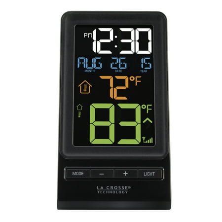 La Crosse Technology Wireless Multi-color LCD Weather Station, 1 Each, 308-1415