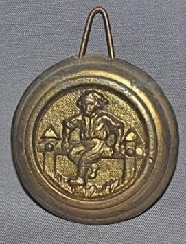 McTraddy Thomas Pendulum Bob Analog Mantle Clock, Multicolor, 10" Diameter