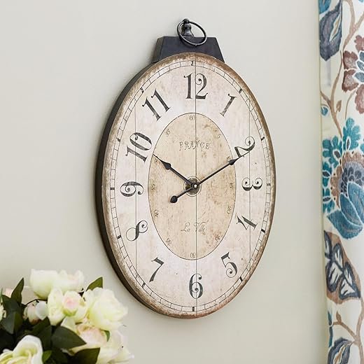 Best Aspire Sadie Oval Wall Clocks