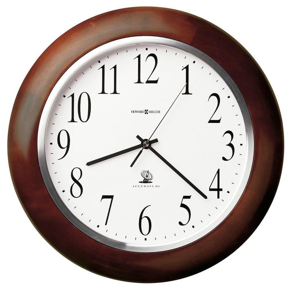 Murrow Brown Wall Clock