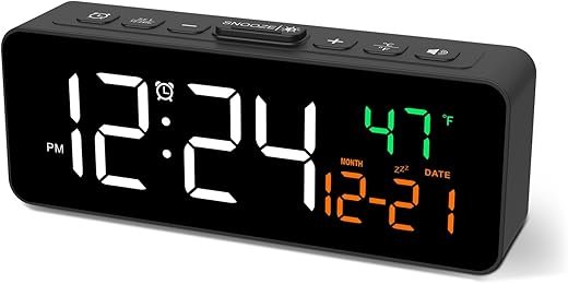 Best Digital Alarm Clocks With Temperature