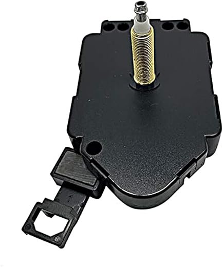 New Quartz High Torque Ticking Pendulum Clock Movement Mechanism for Large Hands (Extra Long - 24mm Gold Thread)