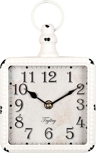 Best Square Distressed Wall Clocks