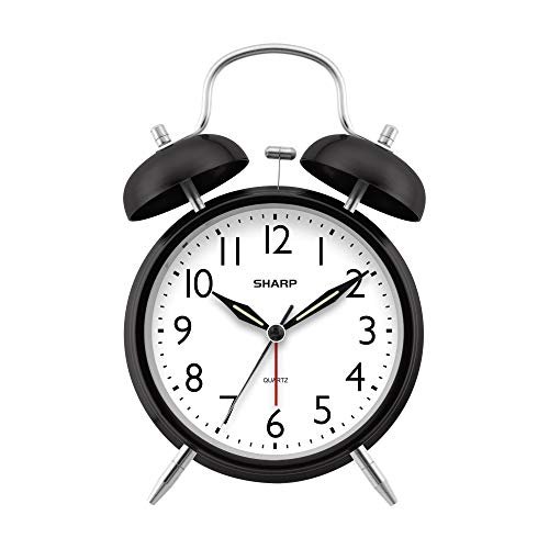 Best Quartz Analog Twin Bell Alarm Clocks