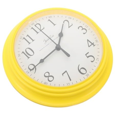 Silent Wall Clock Non-Ticking Battery Operated Round Clock