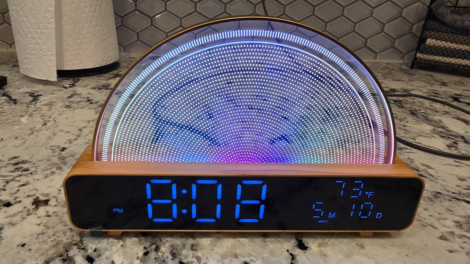 Sunrise Alarm Clock Wake Up Light Clock with Sunrise Simulation Alarm Clocks ...