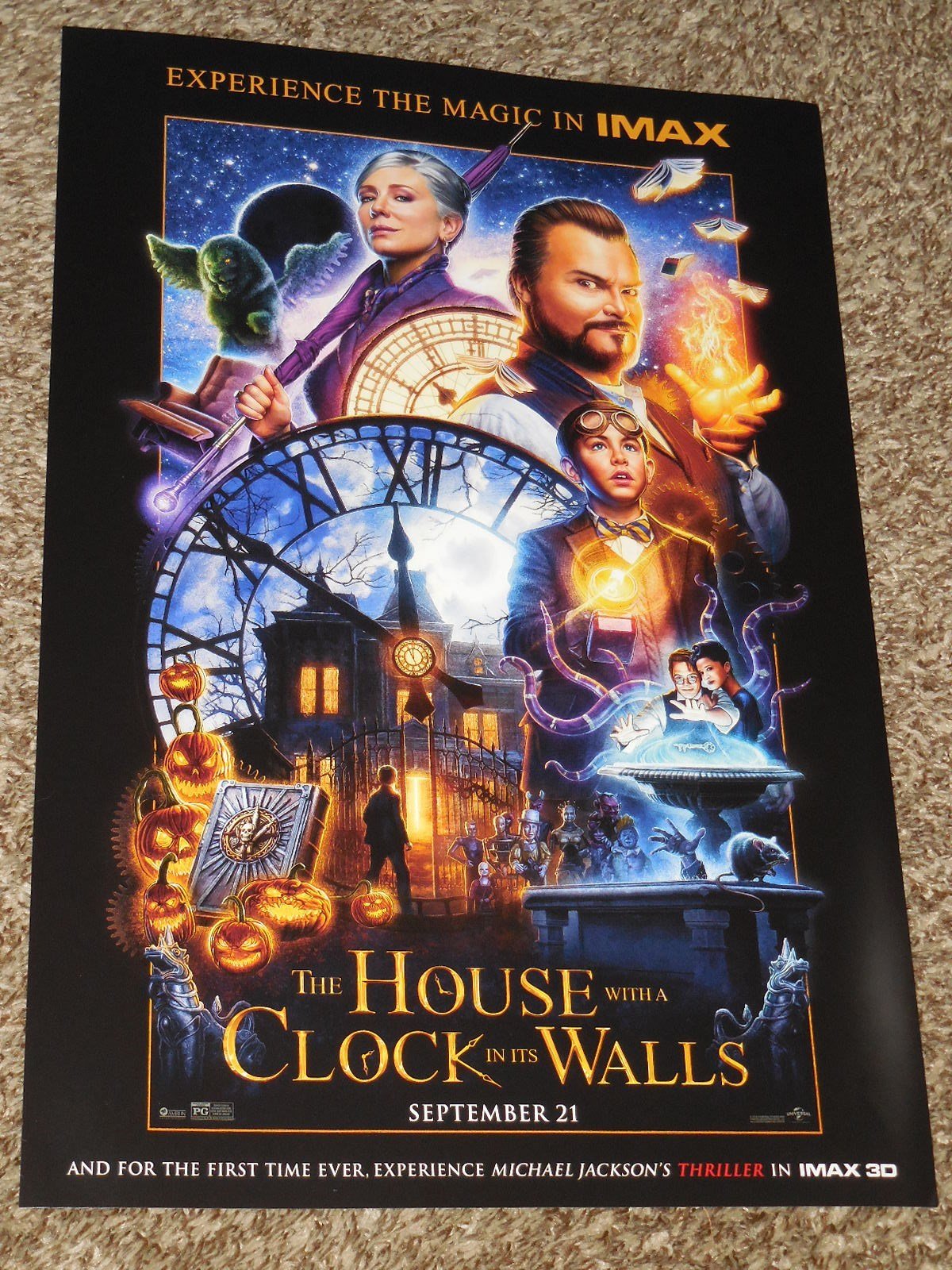 The House with a Clock in its Walls IMAX 13x19 Promo Movie POSTER