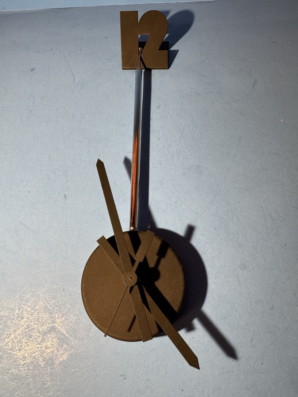 Unique Wall Clock Quartz. Original Modern Design Battery Operated