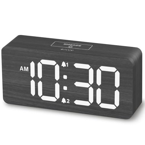 Best Large Desk Bedside Alarm Clocks