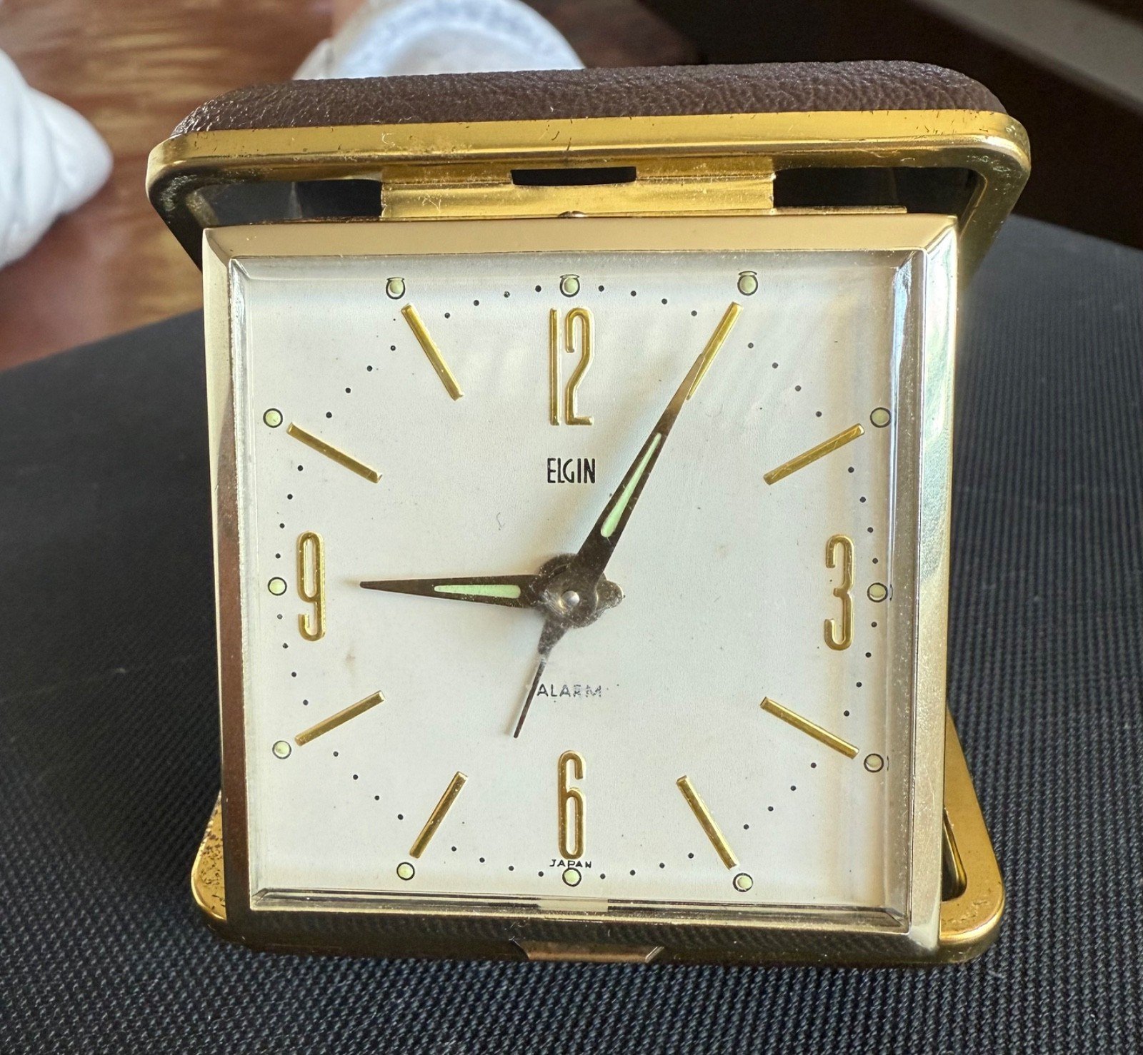 Vintage Elgin Travel Clock