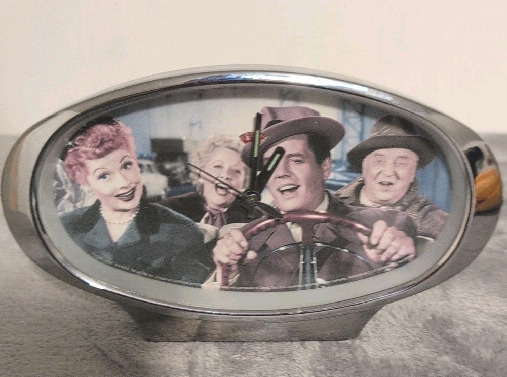 Vintage I Love Lucy Alarm Clock Novelty California Here We Come Not Tested