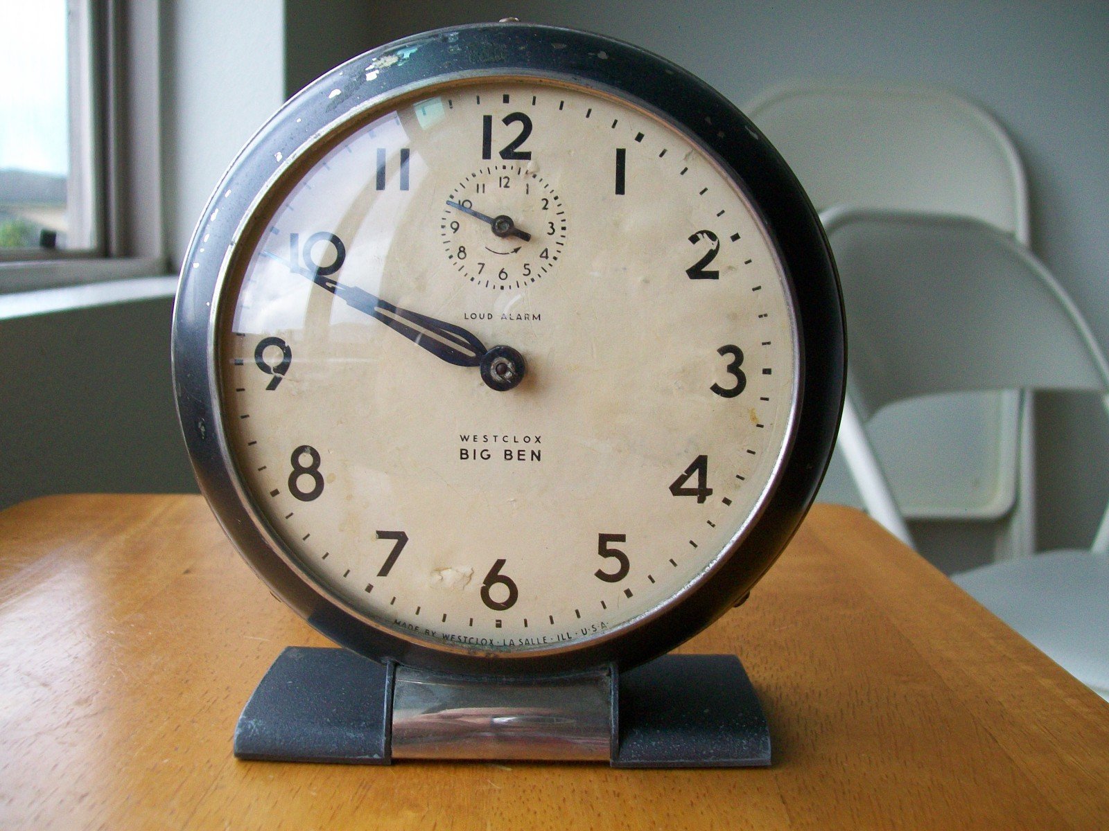 Vintage Westclox 'Big Ben' Style 5 Loud Alarm Clock - WORKING WELL - DESCRIPTION