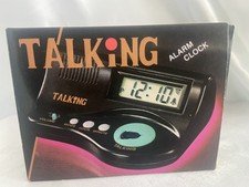 VTG talking alarm clock W/Large LCD display clear voice brand new