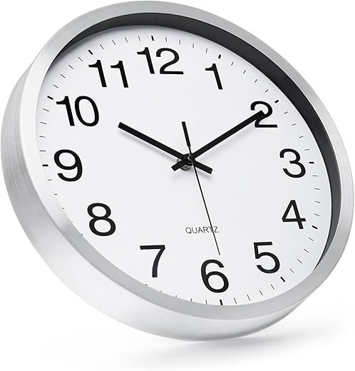Best Nickel Finish Wall Clocks