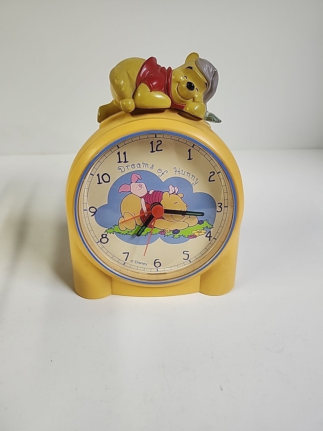 Winnie The Pooh Dreams Of Hunny Disney Alarm Clock Tested & Works Vintage