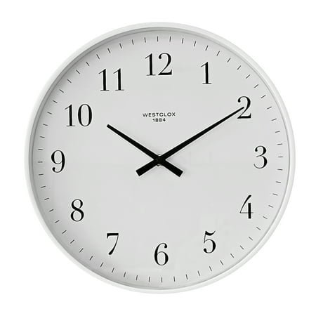 12 WHITE WALL CLOCK