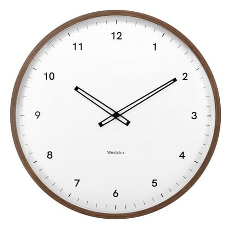 20 OAK FINISH WALL CLOCK