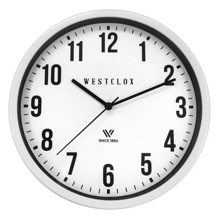9 SIMPLE WHITE WALL CLOCK