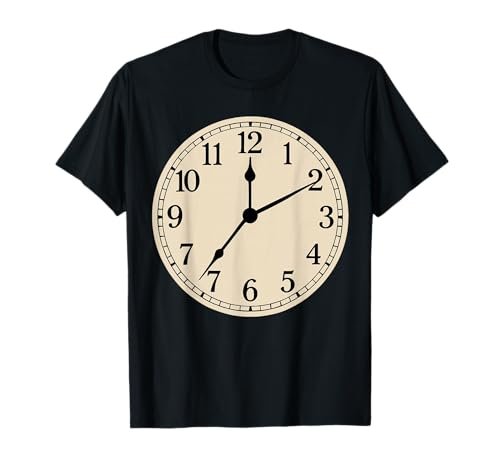 Alarm Clock Costume Shirt, Funny Lazy Halloween T-Shirt