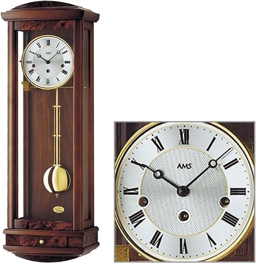 AMS Regulator Wall Clock, 8 Day Running time from R2607/1