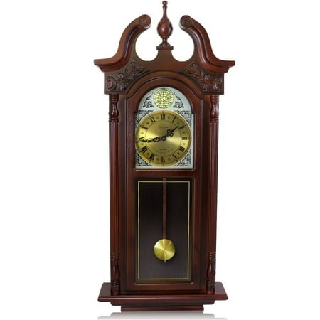 Bedford Clock Collection 38 Decorative Antique Chiming Wall Clock