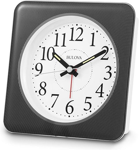 Bulova B1869 EZ-View Alarm Clock