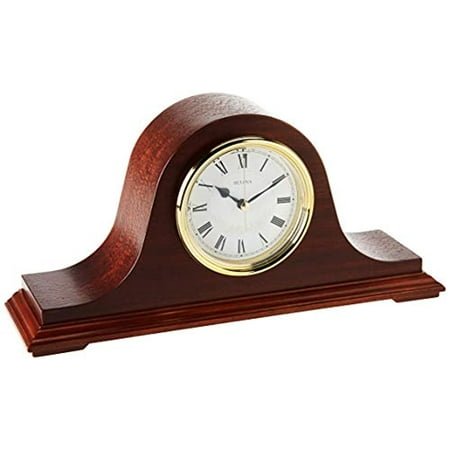 Bulova B1929 Annette II Chiming Clock, Mahogany