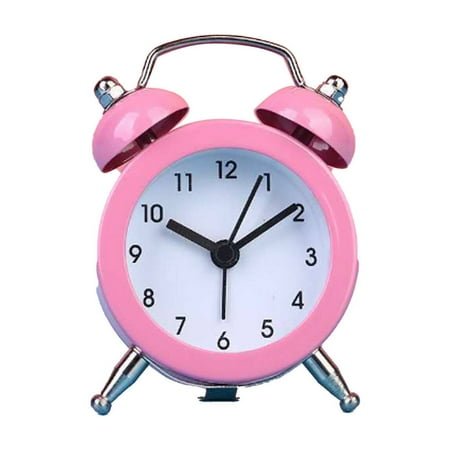 CCOCC Alarm Clock, Vintage Dual Bell Alarm Clocks for Bedrooms, Easy-to-Clean Table Clock