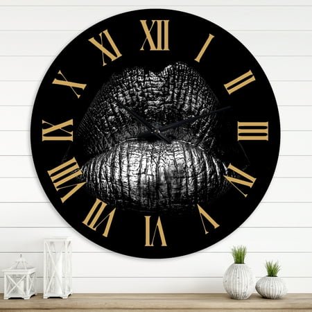 Designart 1 in Quartz Modern and Contemporary Wall Clock