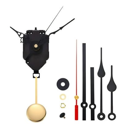 DESIGNICE DIY Wall Quartz Pendulum Clock Chime Westminster Melody Mechanism Movement-Set